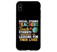 Estudios Sociales Lecciones Profesores Estudios Sociales Profesor Carcasa para iPhone XS Max
