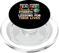 Estudios Sociales Lecciones Profesores Estudios Sociales Profesor PopSockets PopGrip para MagSafe