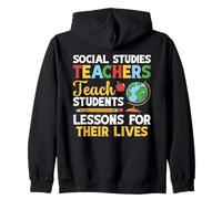 Estudios Sociales Lecciones Profesores Estudios Sociales Profesor Sudadera con Capucha
