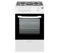 Beko CSG 42009 DW cocina Cocina independiente Gas Encimera de gas Blanco