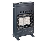 Estufa a Gas Metano infrarrojos Ventilata estructura de chapa Charol. Con de encendido Piezo eléctrica y dispositivo de seguridad con apagado automático contra la presencia de CO2. Con interruptor luminoso y autocarabanas-DWT para fijaciones