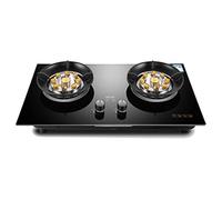 Estufa A Gas Vitrocerámica Placa De Gas, Tapa De Cristal Templado 5/5.2KW 2 Fuegos, Placa De Cocina For Sobremesa E Instalación Empotrada, GLP/GN (Size : LPG)