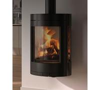 ESTUFA A LEÑA 8KW MODELO LINZ WALL DE DENIA STOVES