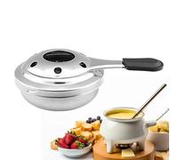 Estufa Alcohol | Estufa Camping Portátil Acero Inoxidable Parrilla Alcohol Olla | Equipo Cocina Seguro Con Mango Anti-Quemadura Para Acampada Interior & Exterior