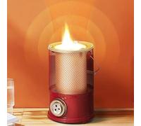 Estufa Camping Portátil para Exteriores, Cocina de Leña Portátiles con Tubo de Chimenea para Cocinar, Acampar, Tiendas de Campaña, Senderismo, Pesca(20x18.5cm/7.9x7.3in)