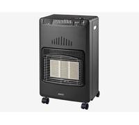 SOGO Estufa de Gas Butano Catalítica de Cerámica 4200W con Triple Sistema de Seguridad - Estufa Catalítica Portátil Plegable con Ruedas - Estufa Catalítica Gas Butano para Interior y Exterior