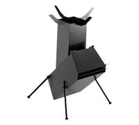 Estufa Cohete,Estufa Cohete De Leña | Estufas de leña para acampar | de quemador de calefacción, estufa compacta al aire libre para cocinar, acampar, tienda de campaña, senderismo