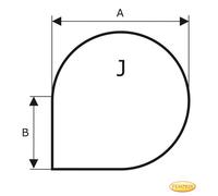 Estufa Cristal Placa Inferior Chapa de Protección Chispa Plancha Vidrio Horno
