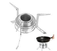 Estufa de Alcohol, Estufa de Alcohol para Acampar - Estufas de camping portátiles con soporte para trípode - Equipo de acampada, horno de alcohol ligero para mochileros, supervivencia al aire lib