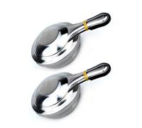 Estufa de alcoholes de acero portátil de 2 piezas, pequeños quemadores de fondue para calefacción eficiente y fácil limpieza, para cocinar aire, uso de estufa de cocina aire
