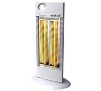 Estufa De Baño Eléctrica A Carbono Oscilante 2 Potencias 500/1000W Con Base
