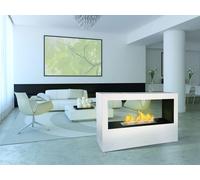 Purline Danae Biochimenea Modular de Suelo Hasta 3.5kW Blanco