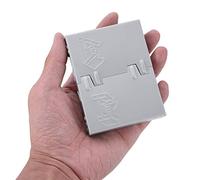 Estufa de bolsillo plegable ultraligera, 95 x 75 mm Combustible sólido Acampar al aire libre Ejército Plegable Estufa de bolsillo portátil Quemador Estufa de bolsillo reemplazo para acampar con leña