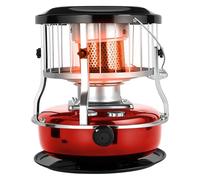 Estufa de calentador de queroseno 2 en 1, 9000 BTU Calor radiante no eléctrico portátil para la pesca de hielo de la emergencia interior del camping, tanque 4.5L, tiempo de quemado de 21hrs con contro