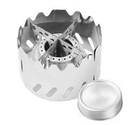 Estufa de campamento resistente al viento al aire libre, ligera, pequeña, quemadores de alcohol líquido, hornos, pícnics al aire libre, cocina, resistente al viento, camping, equipo de cocina