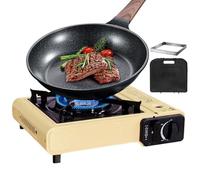 Estufa de Camping a Gas Propano,Quemador De Propano Para Exteriores - Accesorios De Cocina Para Acampada Viajes Por Carro Senderismo Patio Trasero Salidas A La Playa Camping Con Autocaravana