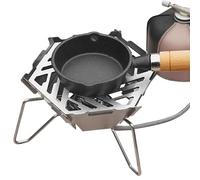 Estufa de camping bloqueador de viento - Suministro de cocina para camping, escudo térmico, cortavientos, protección contra el viento para equipos de cocina al aire libre, cocina eficiente, fácil