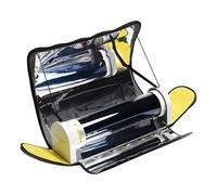 Estufa de camping con horno al aire libre, parrilla de barbacoa portátil, cocina de acero inoxidable de 4,5 L para 4-5 personas, funciona con energía solar