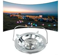 Estufa de camping portátil con mango, Para cilindro de gas LPG, Quemador de núcleo de cobre, Para senderismo al aire libre Cocinar en Europa, Horno de aleación de zinc