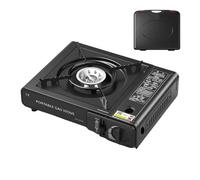 Estufa de camping portátil, estufa de camping para quemar portátil - cocina olla compacta ligera multifuncional para cocina al aire libre usa calefacción con mochila al hombro