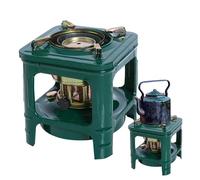 Estufa de camping portátil | Estufa de queroseno portátil para exteriores de 8 mechas para mochileros,Camping Picnic Estufas de prácticas Utensilios de cocina, Horno de quemador diésel para