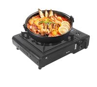 Estufa de camping portátil, quemador multifunción, encendido rápido, control de calor, horno resistente al, horno de exterior, utensilios de cocina compactos, utensilios de cocina de senderismo