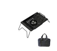 Estufa De Camping Quemador 1 Mesa Cocina Al Aire Libre(Black Stove)