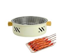 Estufa de carbón portátil, barbacoa coreana de mesa | Barbacoa eléctrica portátil pequeña barbacoa de carbón | Electrodomésticos antiadherentes, parrilla de camping coreana sin humo para ja