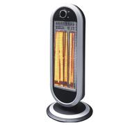 Estufa De Carbono DCG SA9837 Plata Y Negro