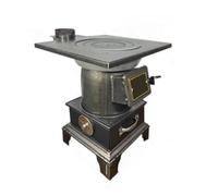 Estufa De Cocina De Leña Para Interiores Cocina De Leña Hierro Fundido Geschikt Voor Dagelijks Koken, Calefacción De Casa, Exterior, Barbacoa, Fija. Para El Hogar, Campaña