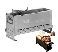 Estufa De Cocina Portátil,Utensilios De Cocina Para Parrilla Resistentes Al Calor | Parrilla Y Cocinilla Para Senderismo | Para Exterior Interior Camping Senderismo Picnic Tienda Café Mochilero