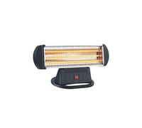 Estufa de cuarzo 3 barras, con función anti-vuelco, potencias de 400-800-1200W, ideal para calentar espacios pequeños y medios.