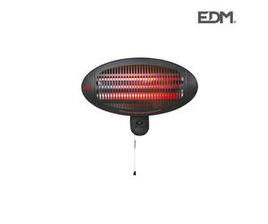 Estufa de cuarzo de exterior - 2000w - edm