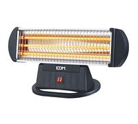 Estufa de Cuarzo EDM 07140 Negro 1200 W