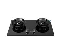 Estufa De Gas 2 Quemadores, Estufas Domésticas De 5,2 KW Y 10 Cavidades, LPG/NG De Doble Propósito, Con Protección Contra Llamas Y Temporizador(NG)