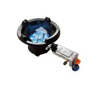 Estufa De Gas 7/10KW, Portátil 9/12 Cavidades, Cocina Comercial Baja Presión, Con Protección Contra Fallas Llama, Natural/GLP Opcional(NG,9-cavity)