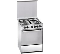 Estufa de gas butano/propano de 4 zonas M 601 x 51 l (acero inoxidable) - MEIRELES