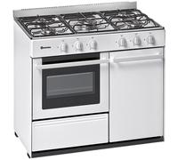 Estufa de gas butano/propano de 5 zonas N 921 W ST 55L (acero inoxidable) - MEIRELES