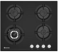 Estufa de gas butano/propano MVG 4652 N 60 cm 4 zonas (negra) - MEIRELES