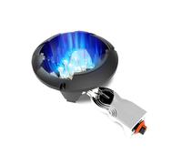 Estufa De Gas Comercial, Cocina 9-21 KW, 1 Quemador, GLP/natural Alta Resistencia, Con Rejilla For Ollas Hierro Y Protección Contra Fallas Llama, For Uso En Interiores Exteriores(NG,12-cavity)