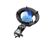 Estufa De Gas Comercial, Cocina De Gas De Alta Eficiencia De 12 Cavidades De 15 KW, Quemador De Hierro Fundido A Prueba De Viento, Con Protección Contra Fallas De Llama(LPG)