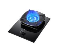 Estufa De Gas De Un Solo Quemador De 5,2 KW, Estufa De Gas De Vidrio Templado De Sobremesa, Con Protección Contra Llamas, For Fuente De NG/GLP(NG)