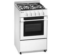 Estufa de gas natural de 4 zonas N 510 W ST 55L (acero inoxidable) - MEIRELES