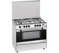 Estufa de gas natural de 5 zonas M 900 X NAT 128L (acero inoxidable) - MEIRELES