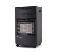 Orbegozo Estufa de gas cerámica HCE 73 – 4200 W, 3 niveles, triple seguridad, butano/propano, negra