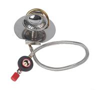 Estufa de gas para camping, senderismo, estufa de cocina al aire libre, quemador dividido, 3200 W con funcionamiento de vapor líquido a través de la manguera diseño de ahorro de espacio