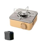 Estufa de gas portátil 2800 W for camping, alta potencia, for exteriores, ideal for picnics y campamentos(Green)