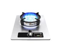 Estufa De Gas Portátil 43 Cm, Quemador Wok Alto Calor 9 Cavidades 5,2 Kw, Encimera Acero Inoxidable Con Protección Contra Fallas Llama Y Temporizador 90 Minutos(LPG)
