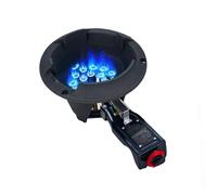 Estufa De Gas Portátil De 52 Cm, Quemador De Wok Comercial De Alto Rendimiento De 10/17 KW, Con Boquillas 12/19 Y Protección Contra Fallas De Llama, For Cocinar Al Aire Libre(MG,17kw)