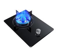 Estufa de Gas propano de Escritorio de Cocina, Estufa de propano de un Solo Quemador de Vidrio Templado, Estufa de Gas propano de Escritorio, máximo 15354btu Adecuado para cocinas, Apartamentos